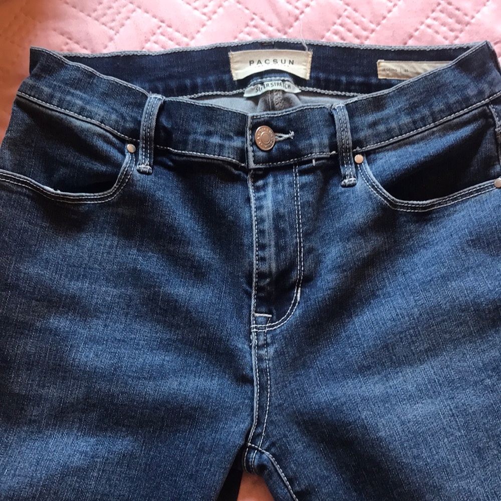 Navy blue pacsun perfect fit jeggings